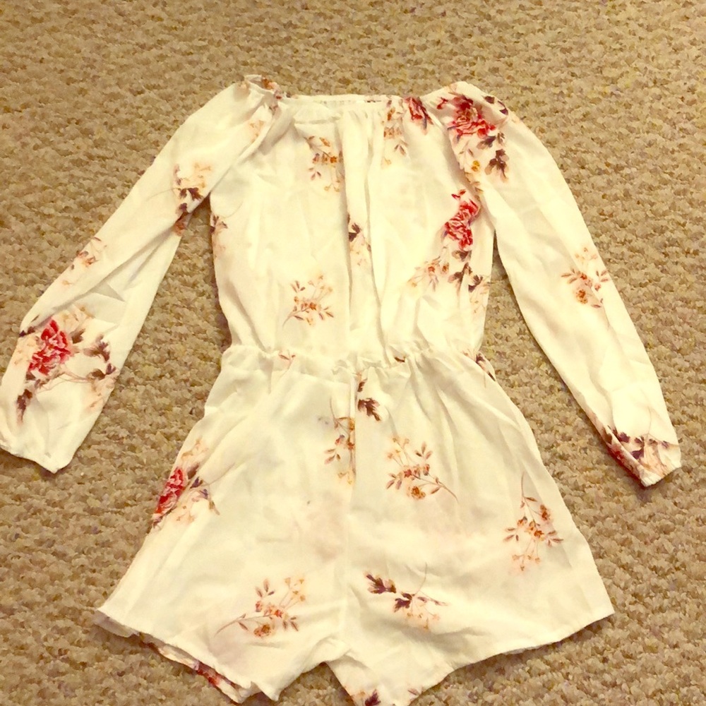 Flower romper!